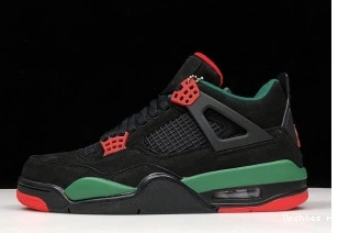Jordan Red 4 Air Black NRG AQ3816-063 Gorge Green-Varsity 1117